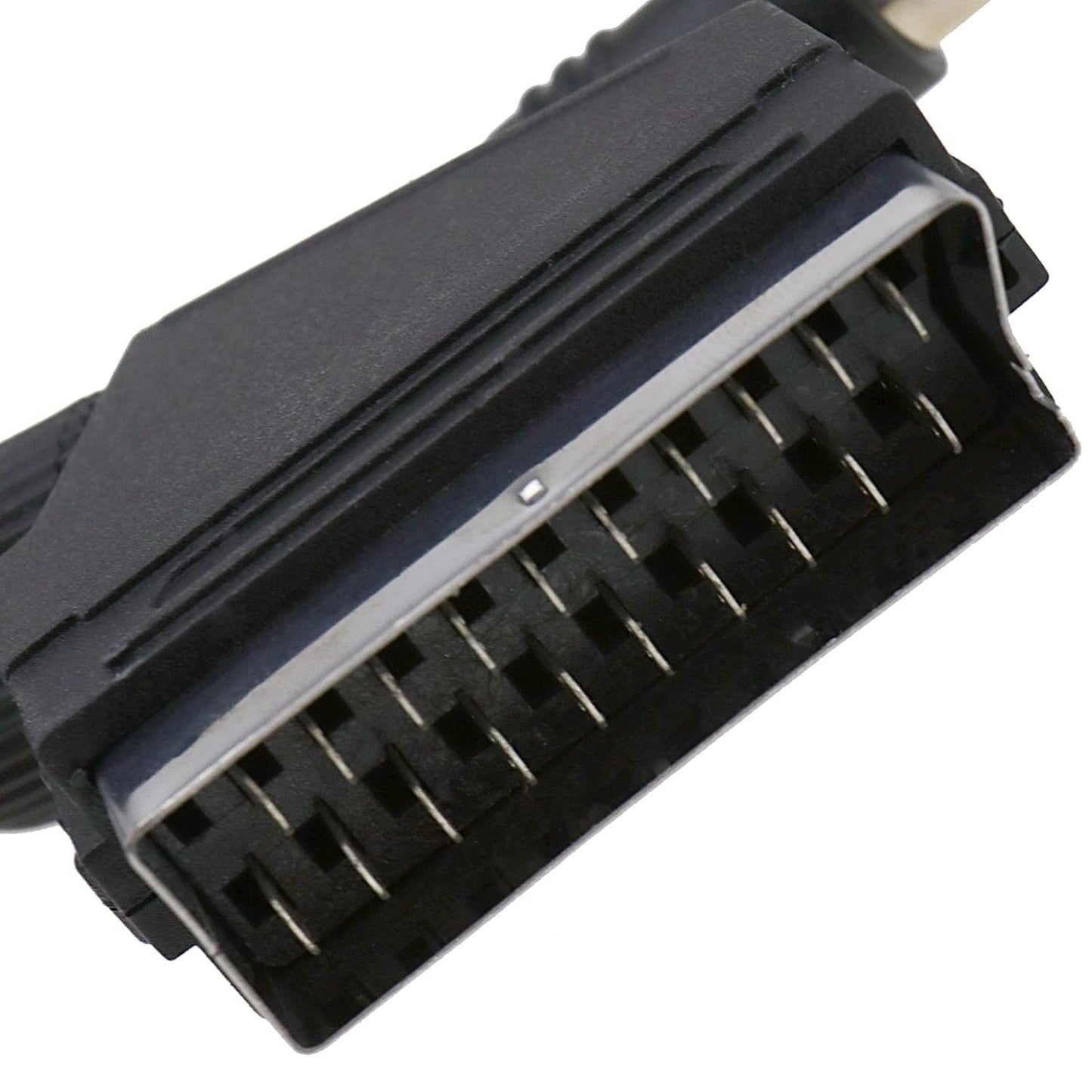 Real RGB SCART Cable TV Lead for Sega Saturn | High-Quality AV Video Cable | Clear Picture & True Color Output