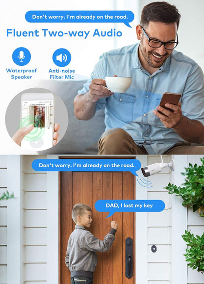 SUPEREYE 1080P WiFi Outdoor Security Camera – Image 5 – Pakistan