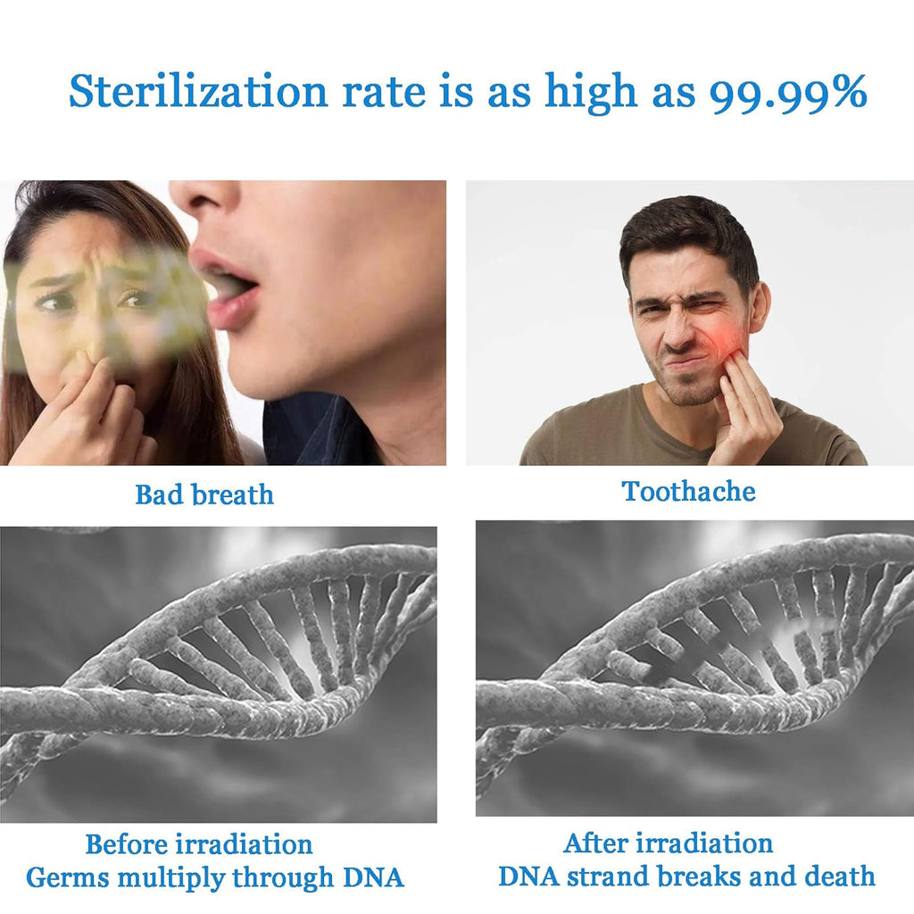 UV Toothbrush cover,Toothbrush sterilizer Case, Wall Mount Toothbrush Case Both Electric and Manual Toothbrushes, for Home and Travel (Black) EPA Est.NO.97123-CHN-1