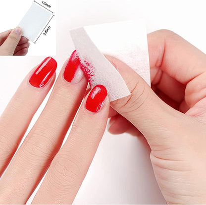 100 Pieces Disposable Cotton Pads, Nail Polish Remover, Makeup Cleaning, Soft Cotton, Portable