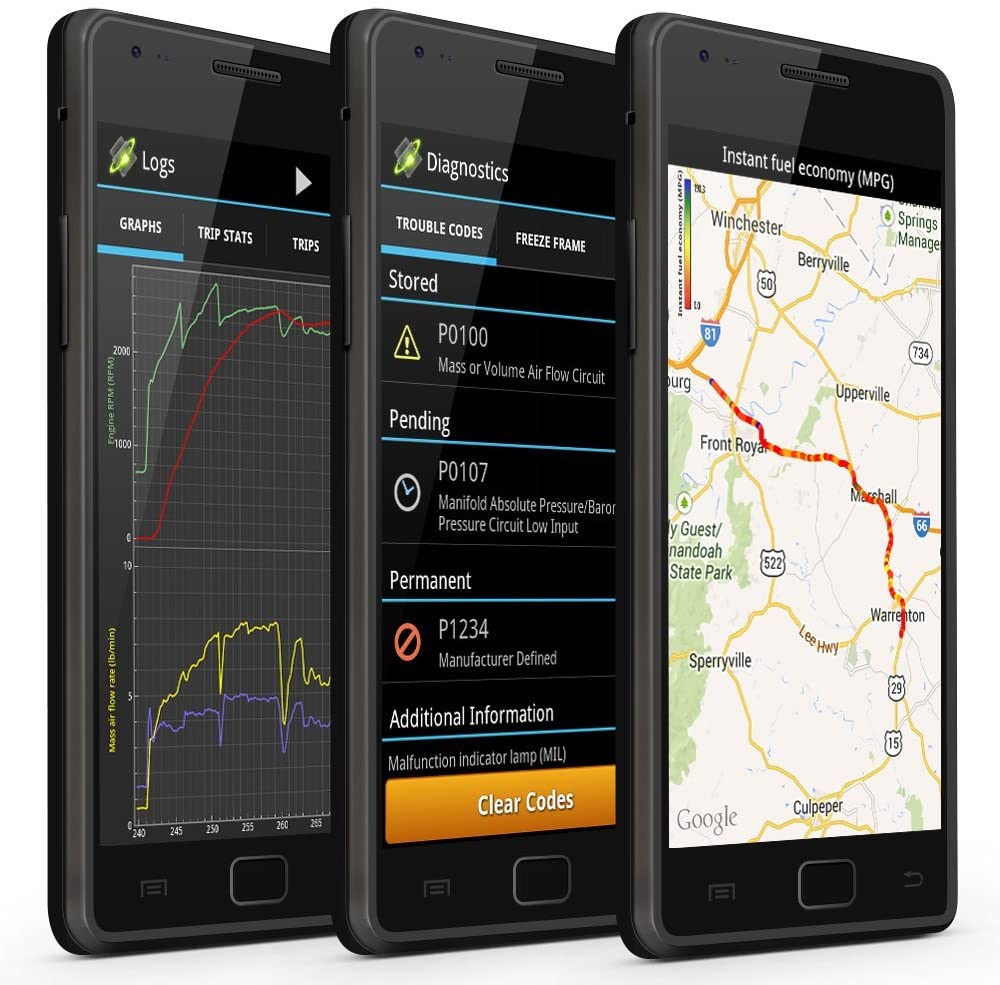 OBDLink LX Bluetooth OBD2 Scanner (Model LX101) – Professional Diagnostic Tool for Android & Windows | Fast, Secure & Battery-Safe
