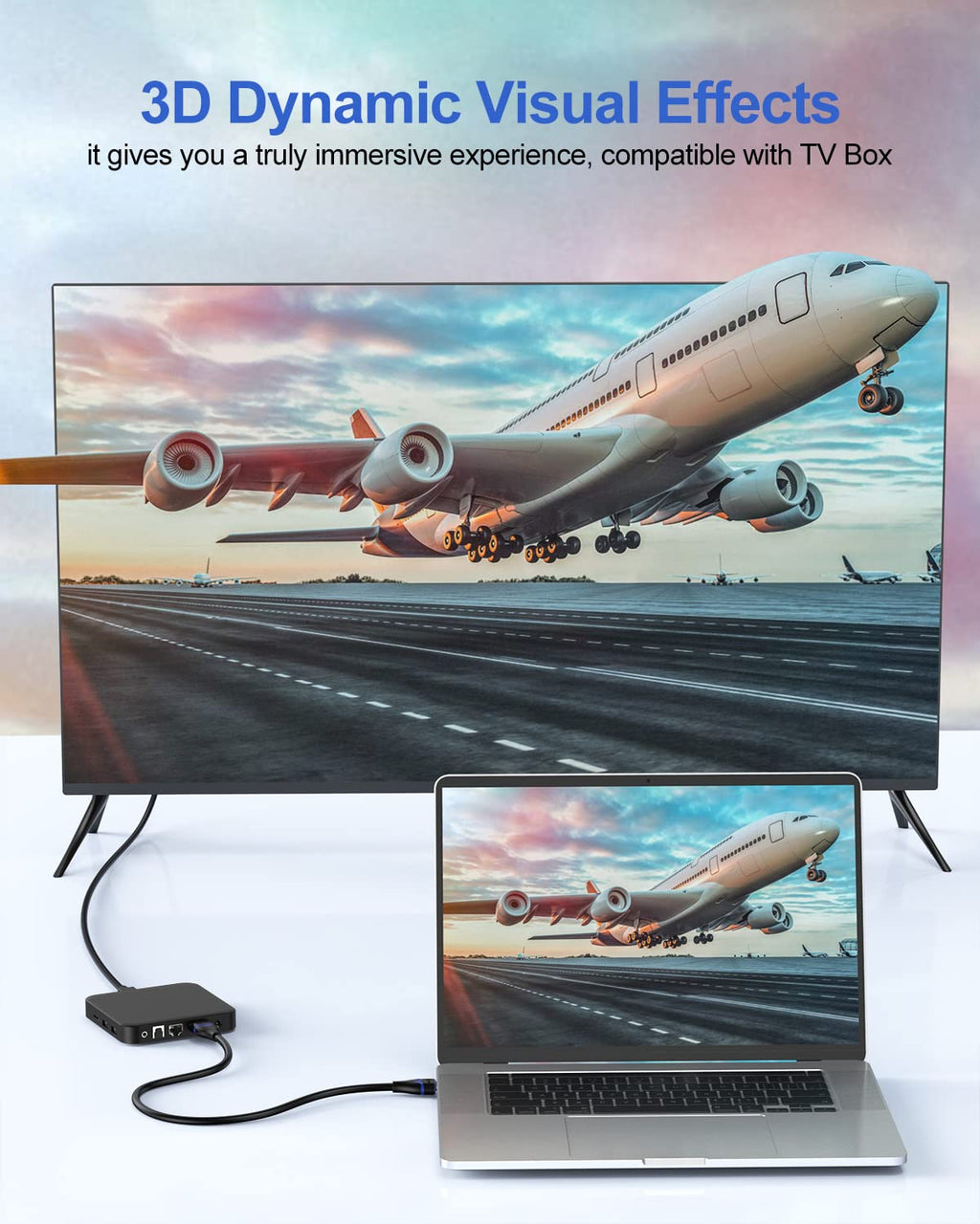 HDMI to HDMI Cable 4K@60Hz, 17cm Short — 4K @ 60Hz, Male-to-Male — Ideal for tight spaces & clean setups