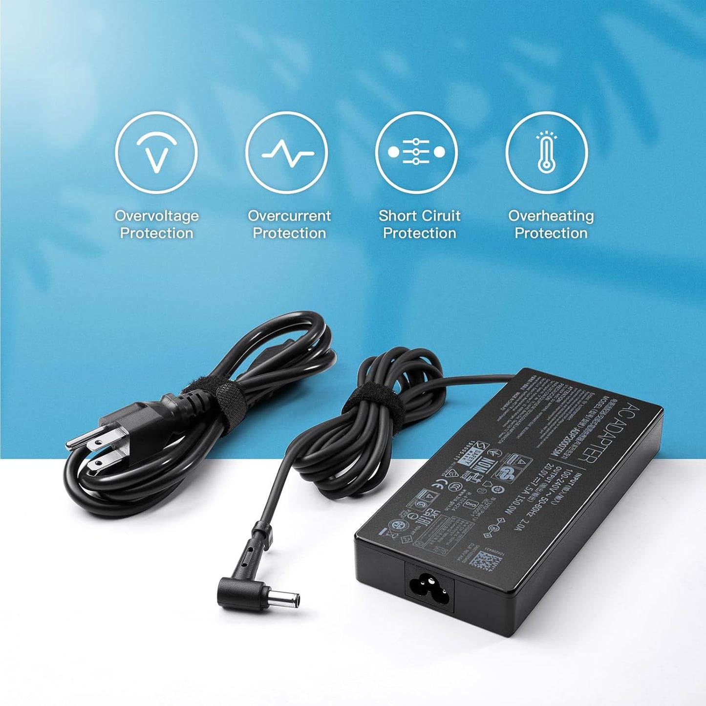 🔌 A18-150P1A Laptop Charger – 150W AC Adapter for ASUS  20V 7.5A | 4.5 × 3.0 mm Connector