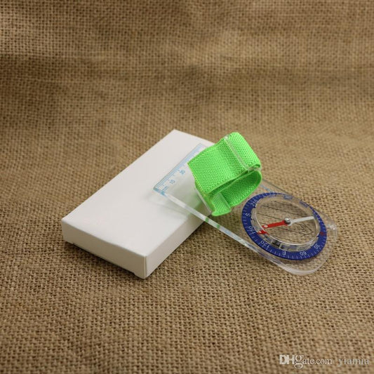 1PC Outdoor Professional Thumb Compass Elite Competition Orienteering Compass Portable Compass Map Scale Compass