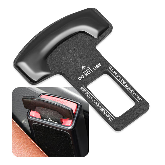 Car Seat Belt Clip Universal Support Buckle & Safety Alarm Car Mute Stopper Canceller Ship Randomly Logo