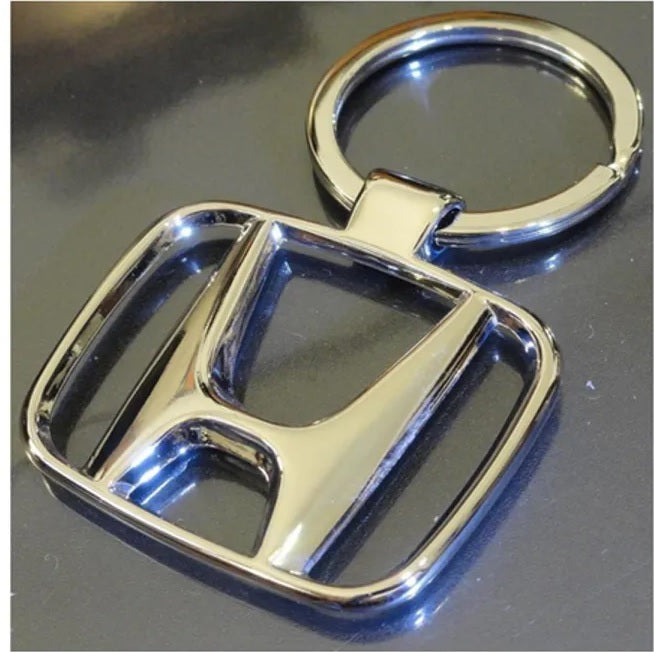 Premium 3D Stainless Steel Car Logo Keychain – High-Quality Metal Key Ring for Car Lovers, Mazda, Honda