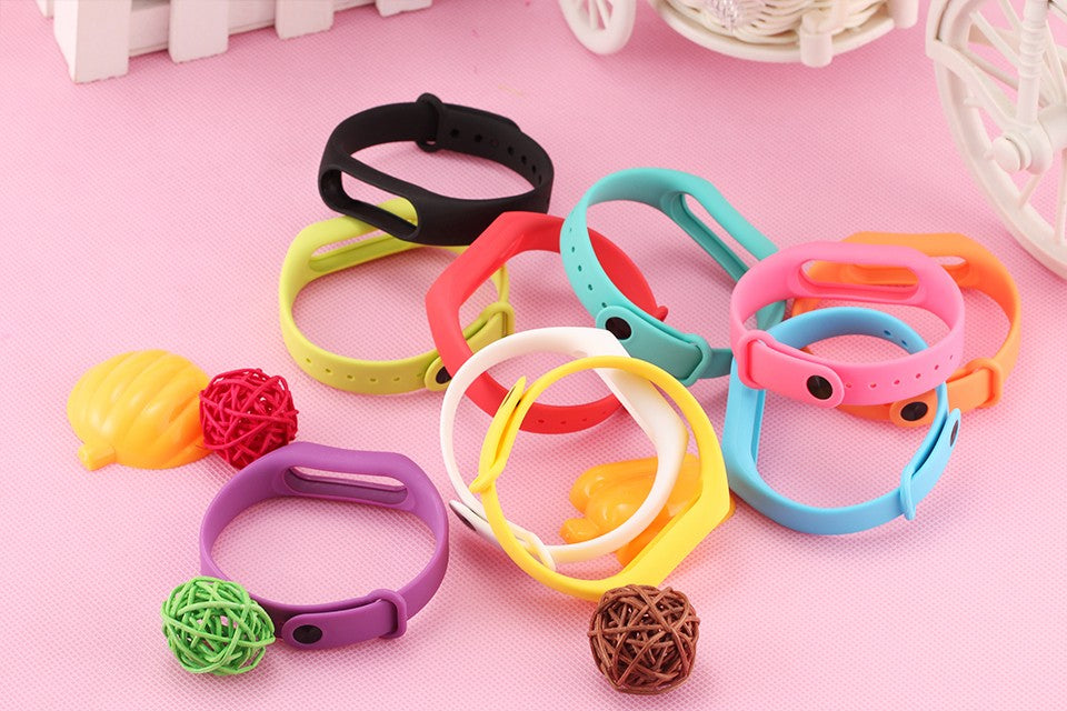 Painted For Xiaomi Mi Band 2 band Wristband Replacement For Xiaomi Mi band 2 Smart watch Silicone Bracelet, Water Proof, Multicolor, A One, High Quality