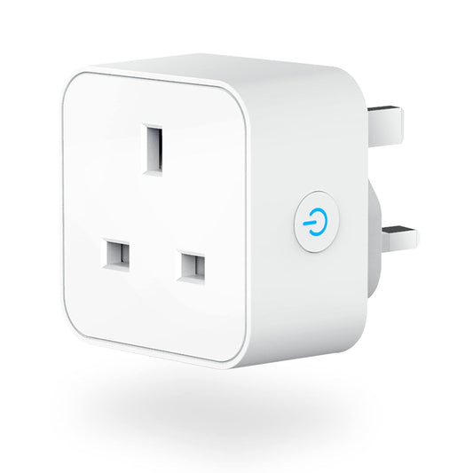 Aoycocr U3S Power Monitoring Plug 13 A , Smart Plug Alexa Plugs, Aoycocr Smart Socket with WiFi  Works with Amazon Alexa (Echo & Echo Dot), Google Home, APP Remote Control Timer Switch WiFi Plug, 2.4Ghz WiFi Only, 13A, 1Pack