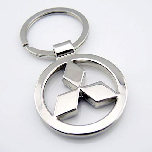 Keychain Mitsubishi Emblem (Metal Alloy Keyring,Key,car Logo Keyring) A