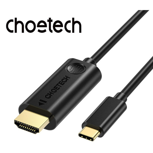 CHOETECH USB Type C to HDMI 4K 3Meter Cable Adapter Converter  - XCH-0030 - Black
