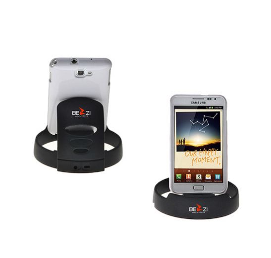 Android Desktop Dock and Stand for Universal Android Pin Handsets – Charging Sync Cradle Station with 3.5mm AUX Output, Tablet Support, Made in Korea
