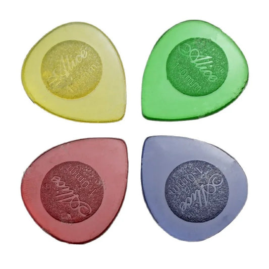 3 Pcs Alice Mix Color 1.0mm Big Water Drop Clear Guitar Picks Plectra Plectrums AP-JM-1.0mm Guitar Accessories Parts