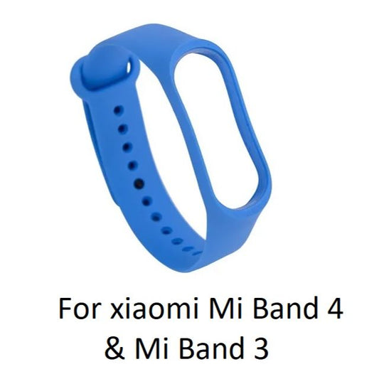 Strap for Mi Band 3/4, xiaom,i A One, High Quality, Water proof, Silicon,
