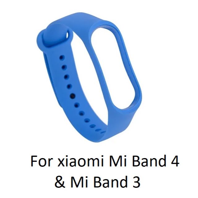 Strap for Mi Band 3/4, xiaom,i A One, High Quality, Water proof, Silicon,
