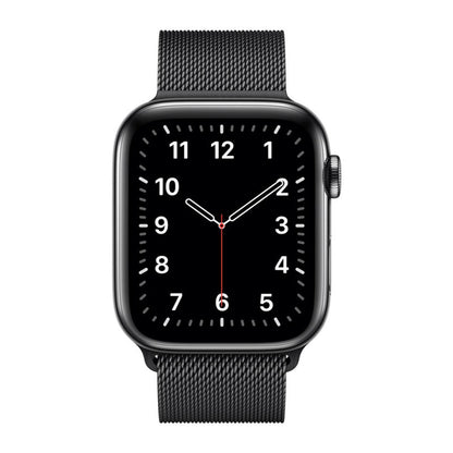 I Watch Strap Milanese Loop Band iWatch 38mm / 40mm / 41mm Space Black