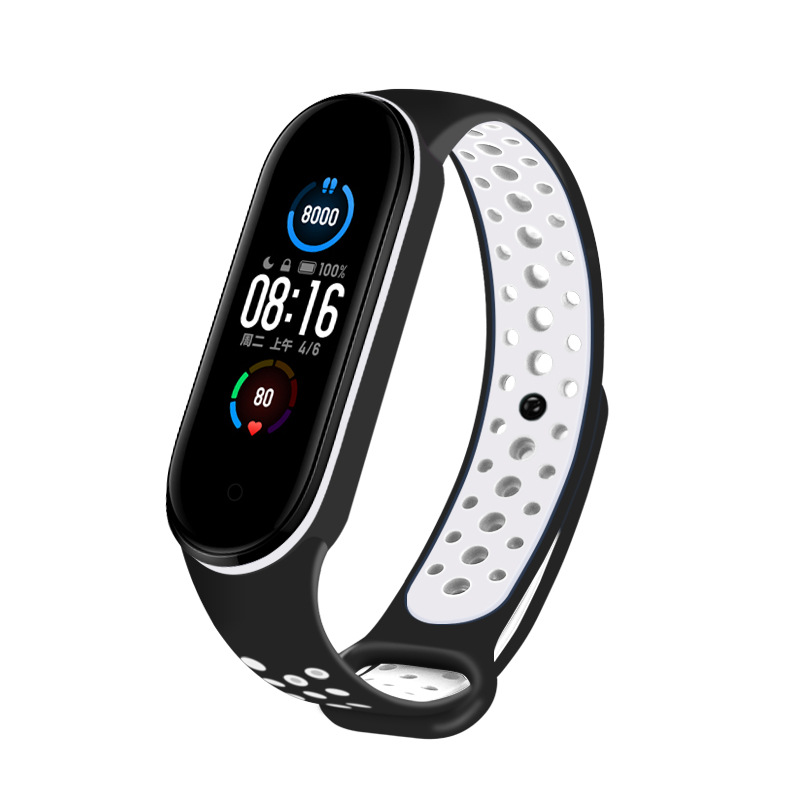 Xiaomi Mi Band 3/4 Silicone Strap Hi Quality, Soft, Anti sweat, Anti lost, Water Proof, Smell less