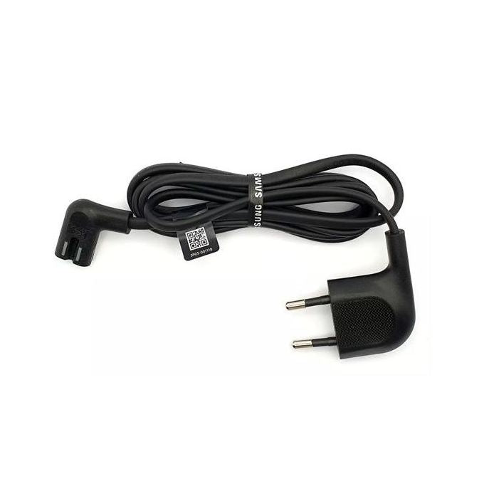 EU 2-Pin Power Cable IEC C7 Figure-8 Cord for TV, DVD Player, Radio & Home Electronics