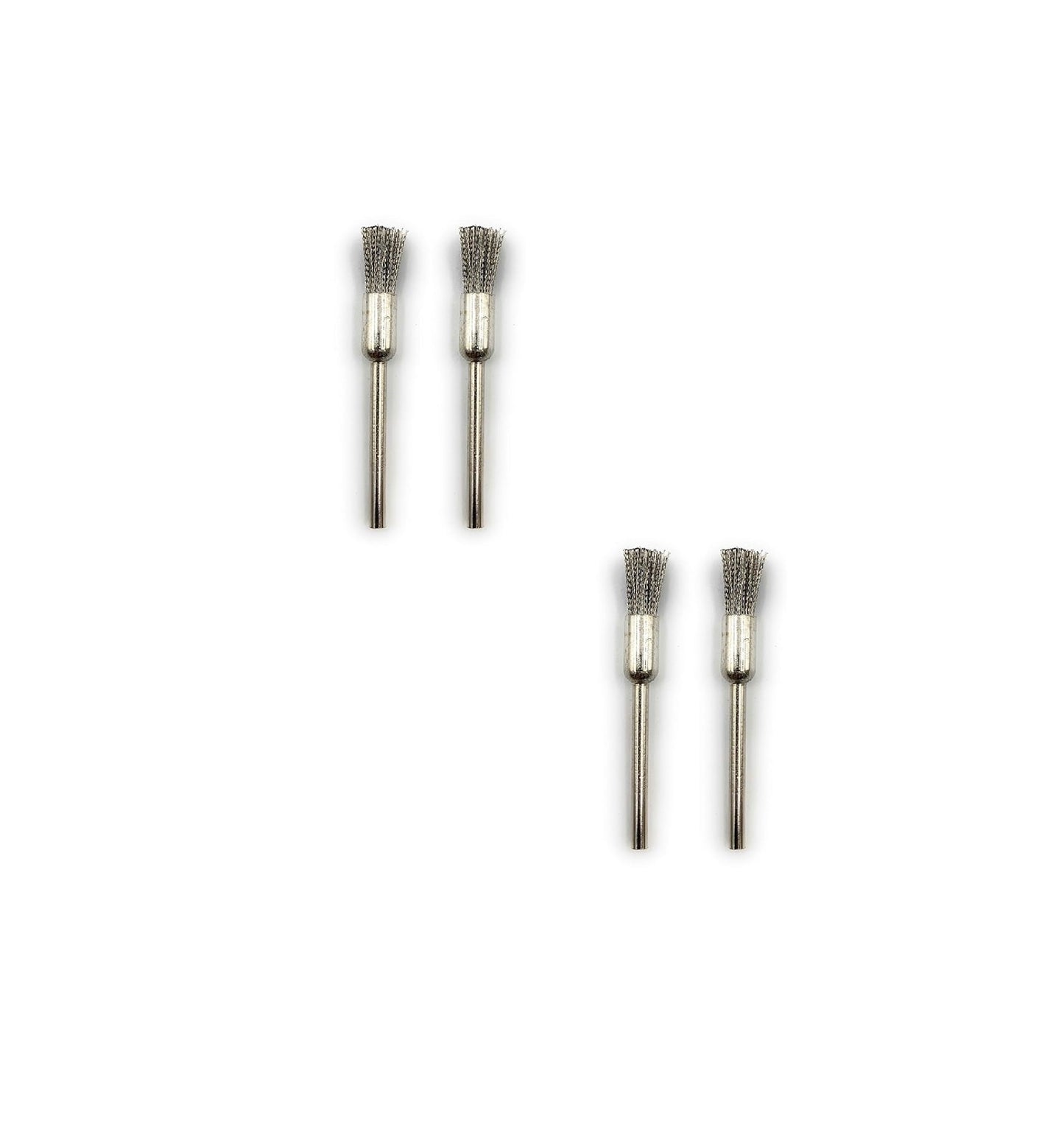 Stainless Steel Wire End Brush for Dremel Rotary Tool – 1 PCS Polishing Brush for Rust Removal, Satin Finish, Jewellery & Watch Cleaning Tool