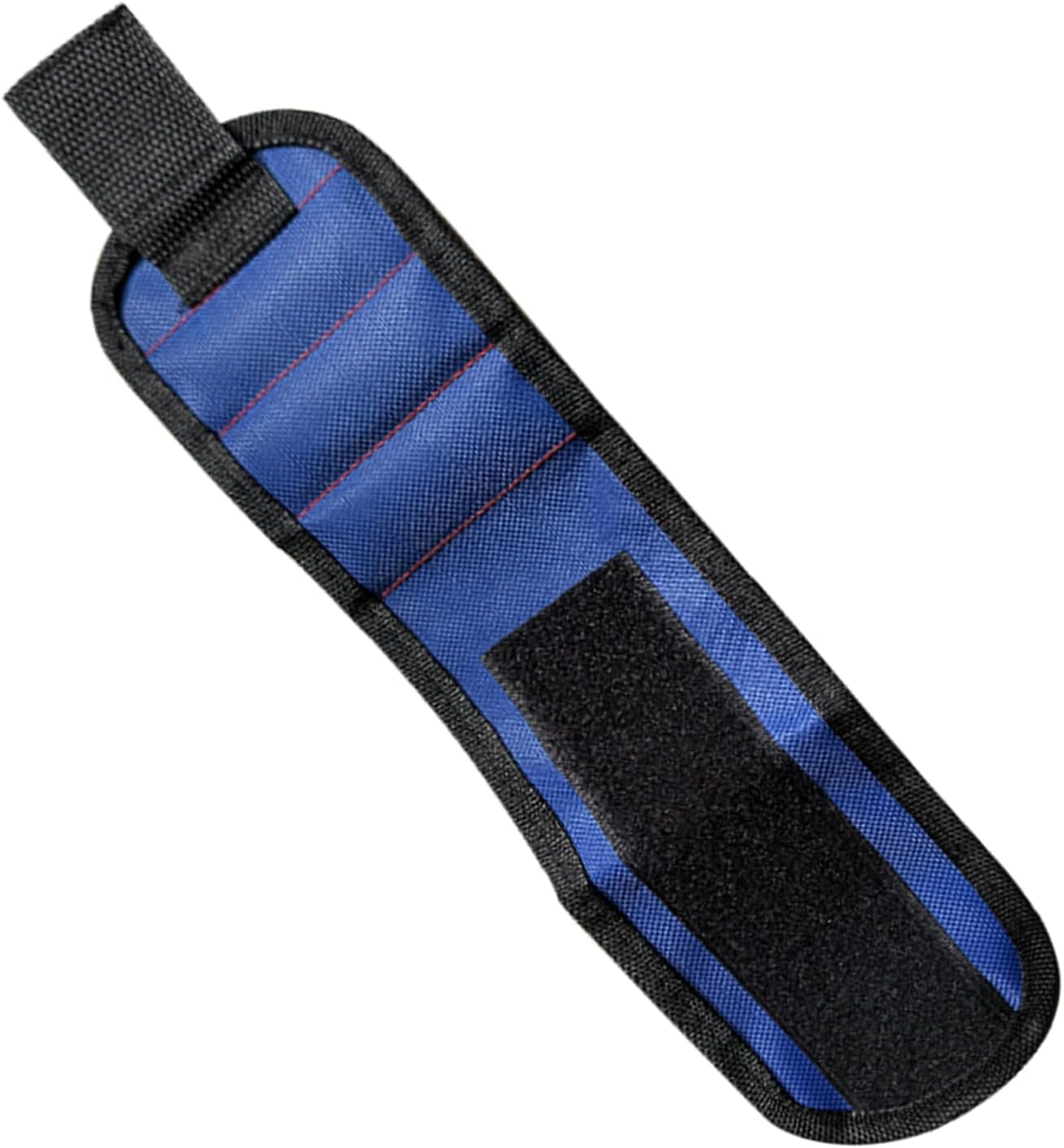 Portable DIY Nylon Magnetic Wristband Tool 3-in-1 (Blue) | Multifunction Wrist Strap for Screws, Nails & Bits – Ideal for Electricians, Woodworkers & Mechanics