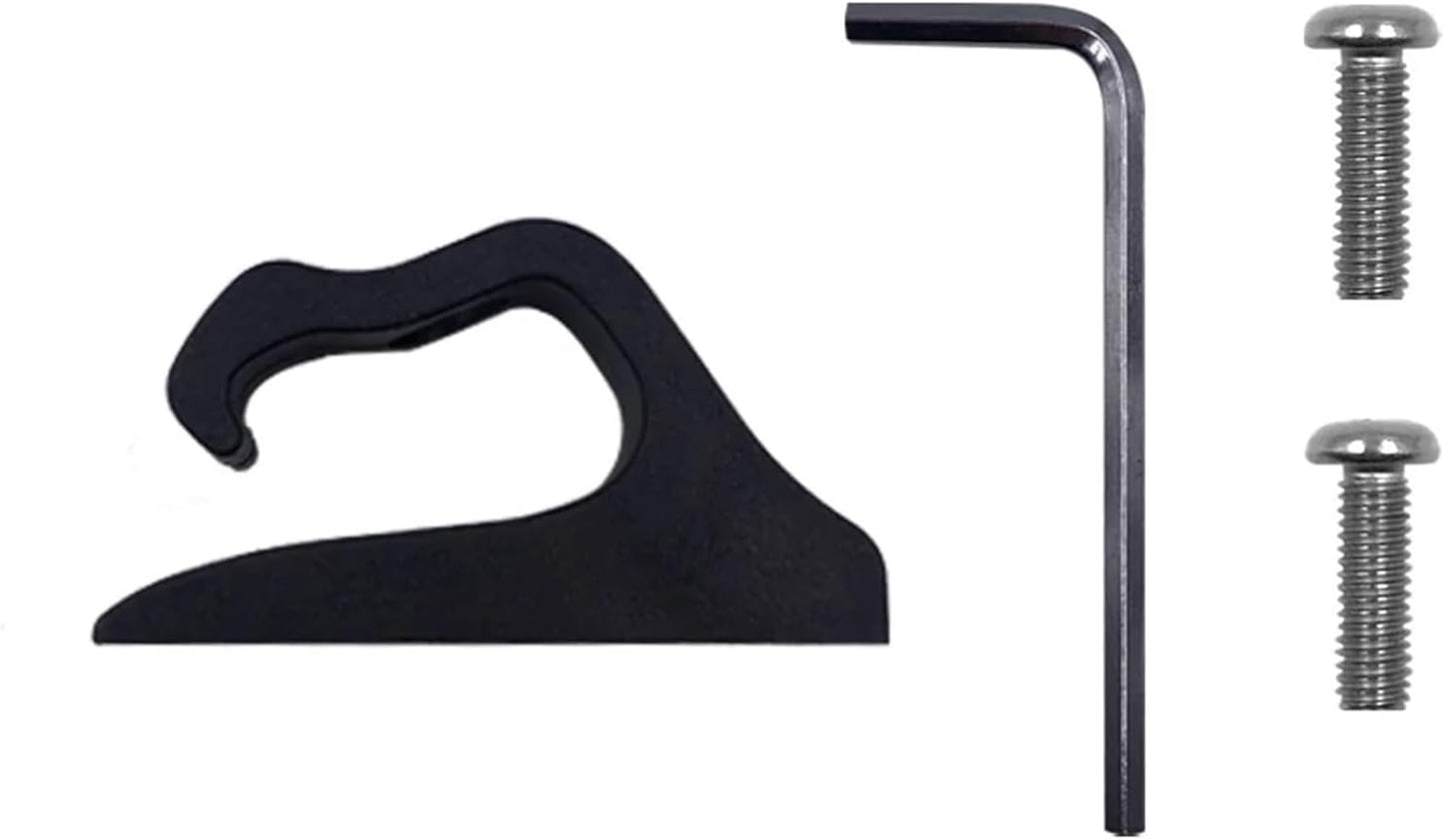 Glodorm Hanger Hook Gadget Bag Claw for Xiaomi M365 / M365 Pro / M187 Electric Scooter – Durable Hanging Pothook Accessories (Black)
