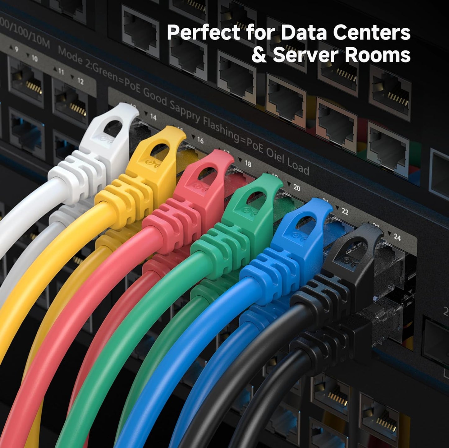 Blue Cat 6 Ethernet Patch Cable 6M – Fast RJ45 Network Connectivity