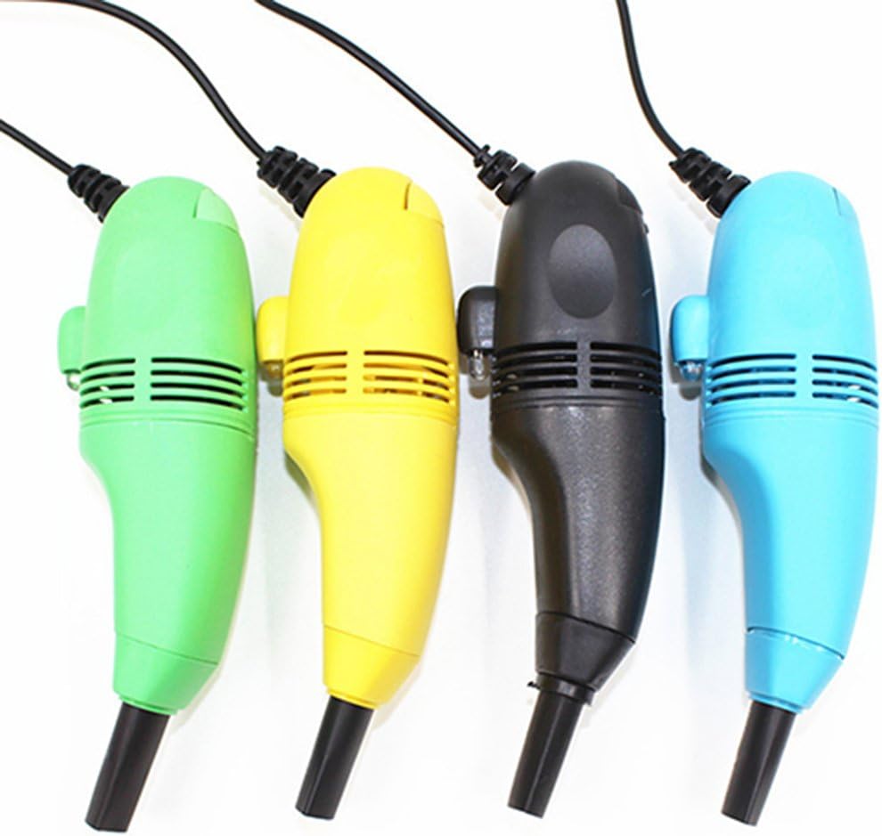 Mini USB Vacuum Cleaner for Keyboard – Portable Low Noise Computer Keyboard Cleaner with Large Dust Capacity for Laptop, PC, Car & Desk Cleaning