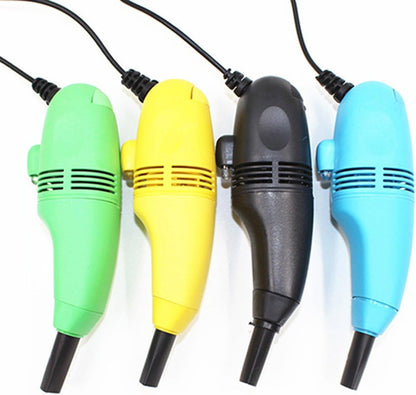 Mini USB Vacuum Cleaner for Keyboard – Portable Low Noise Computer Keyboard Cleaner with Large Dust Capacity for Laptop, PC, Car & Desk Cleaning
