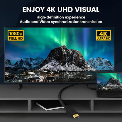 1.5 meter Multibyte 4K UHD HDMI Cable with Metal Connectors – Gaming & Laptop