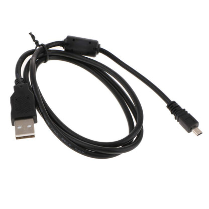 USB Mini-B 8 Pin Cable 1.5M for Nikon Cameras – Replacement for UC-E6 UC-E16 UC-E17 | Compatible with D3200, D5200, D5500, D7100 & More