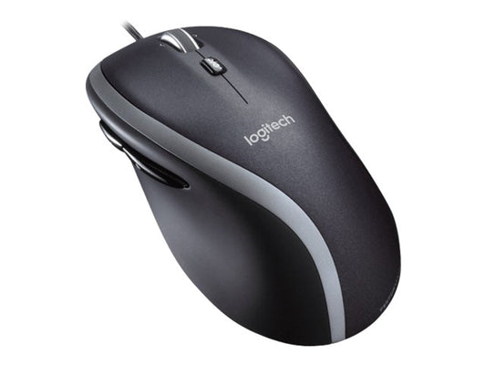 1 pcs Logitech M500 Wired USB Mouse – 1000 DPI Laser Precision, 7 Programmable Buttons, Hyper-Fast Scrolling for PC, Mac & Laptop (Black)