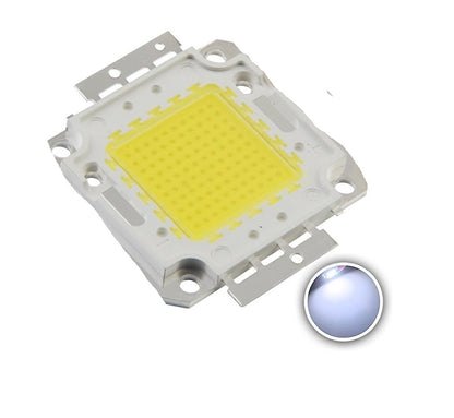 30W High Power White COB LED Chip 6000K–6500K | 900mA DC 30V Super Bright SMD LED for DIY Lighting