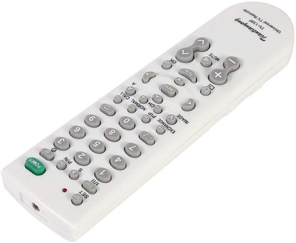 TV-139 Universal TV Remote Control Replacement – Compatible with Smart, LCD & LED Televisions | Easy Setup Remote