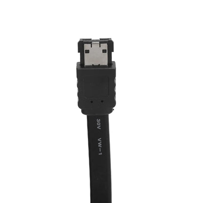 Premium Quality 1 Meter eSATA to eSATA Cable 3Gbps – Shielded External SATA 2 Data Cable for Fast & Stable Connection