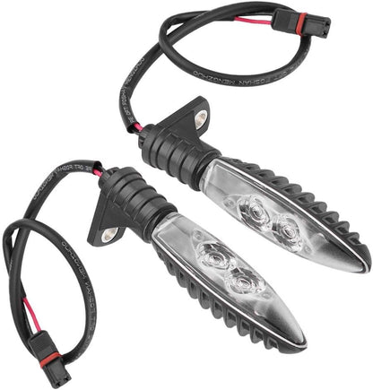 . Pair Front LED Turn Signal Indicator Light (Fits BMW F800 Series)