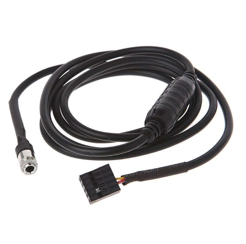 3.5mm AUX Input Cable – Female Dash Mountable Socket for BMW R7F4 | Audio Extension Adapter