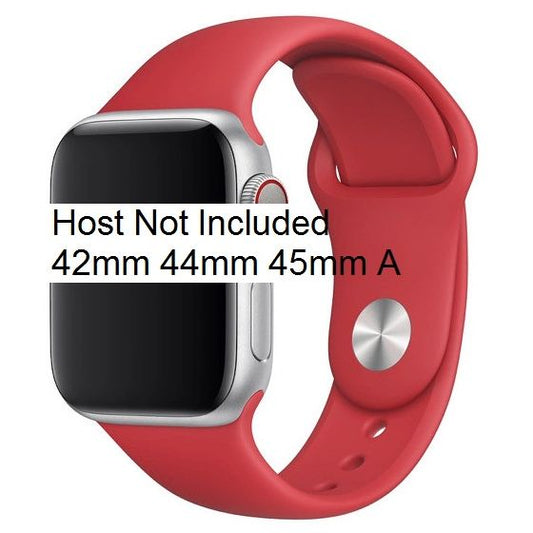 Sport Band Watch 42mm / 44mm / 45mm / 49mm Rose Red Silicone