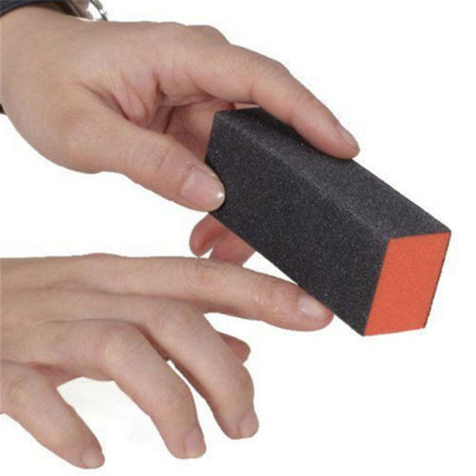 Nail Buffers File for UV Gel White Nail File Buffer Block Manicure Pedicure Sanding Nail Art Tool (1 PC)