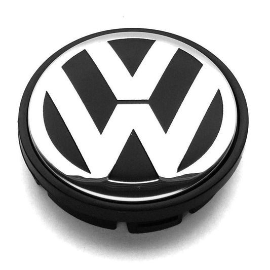 VW wheel center hub caps 66mm / 56mm Volkswagen 3B7601171 rim hub covers black