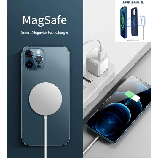 Phone 12 Pro Max MagSafe 15W Fast Wireless Charger- White