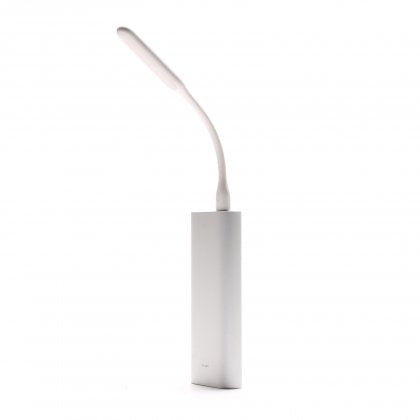 Xiaomi Zmi LED light White USB Light 10 LED Dimmable Bendable Portable Study Reading Light Power Bank Laptop Computer Night Gaming Sleeping torch roshane Car Gadget