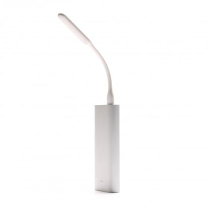 Xiaomi Zmi LED light White USB Light 10 LED Dimmable Bendable Portable Study Reading Light Power Bank Laptop Computer Night Gaming Sleeping torch roshane Car Gadget