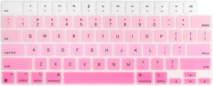 Premium Gradient Color Keyboard Cover for MacBook Pro 14” & 16” (2024–2023) M4/M3/M2/M1 Pro & Max | MacBook Air 13” | Ultra-Thin TPU, Dust & Spill Protection