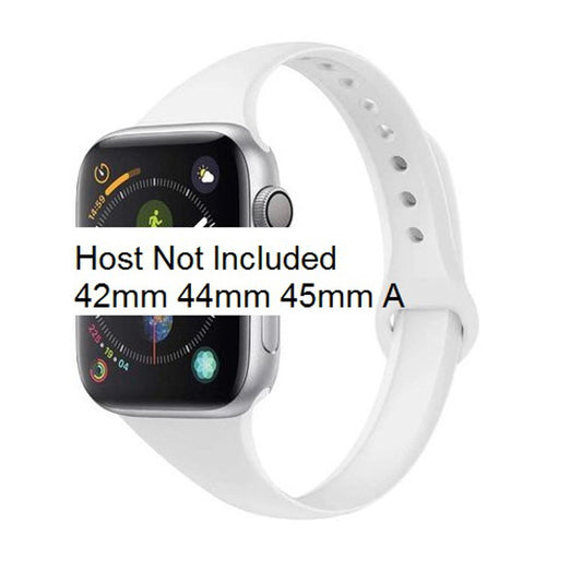 Slim i Watch strap for band  44mm 45mm  42mm 45 mm Silicone bracelet watchband iWatch