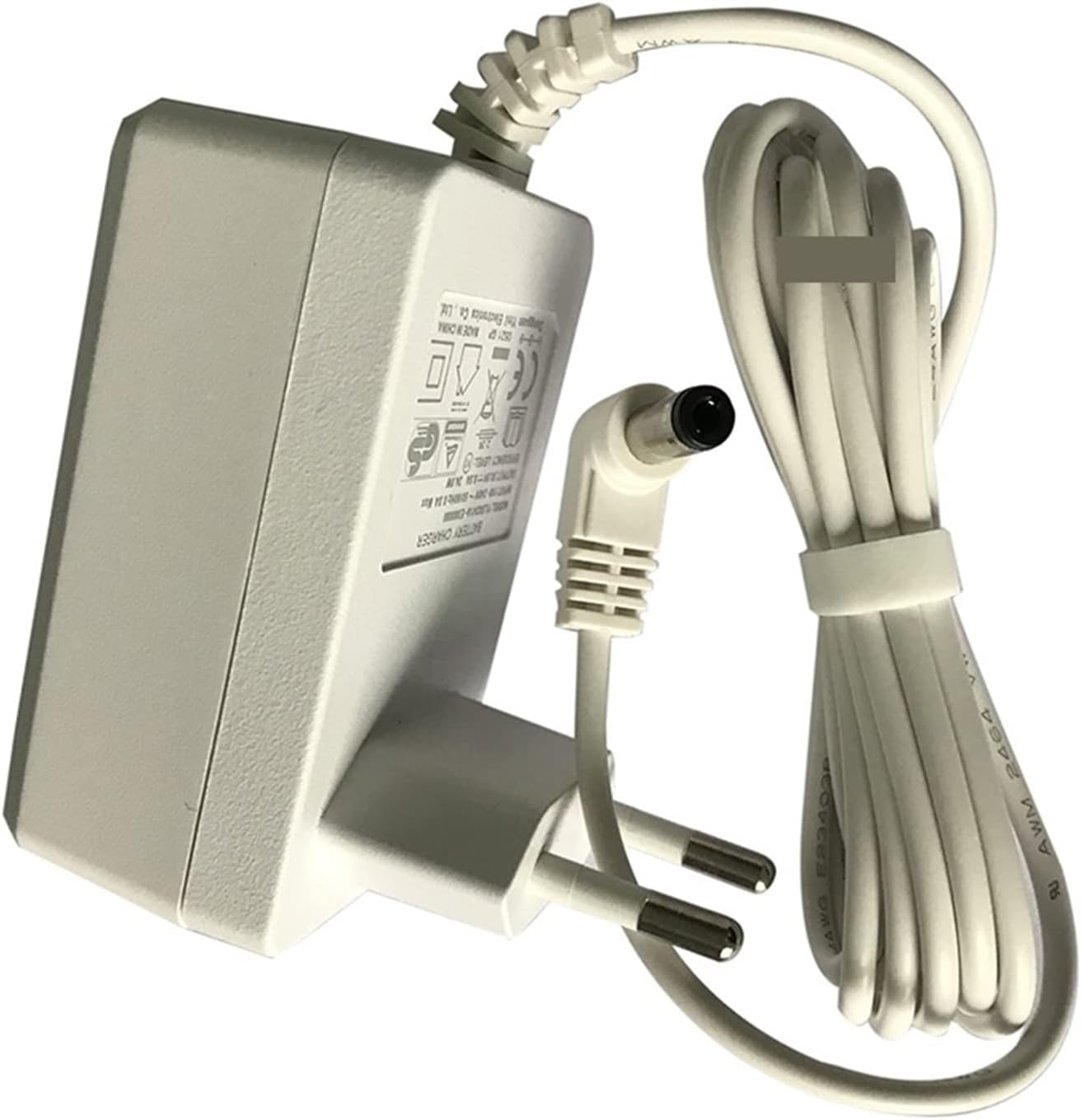 Power Adapter with EU Plug Compatible with Xiaomi Dreame V9 / V10 Wireless Handheld Vacuum Cleaner – Charger Replacement