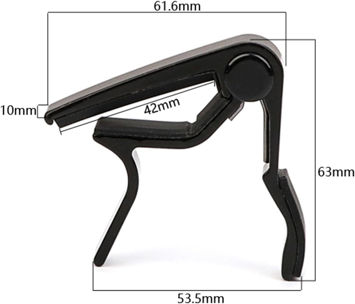 Portable Guitar Tuning Clamp Guitar Capo Clips Metal Clamp For Acoustic And Electric Guitars Accessories Guitar Tuning Clamp Quick Release Capo Electric Acoustic Guitar