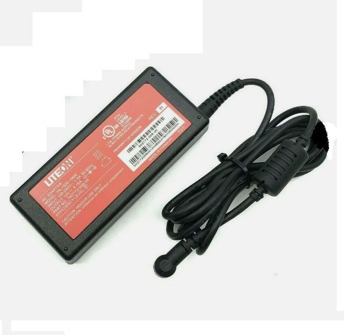 12V 4A Original Lite-On AC Adapter Power Supply – 5.5mm x 3.5mm Barrel Pin