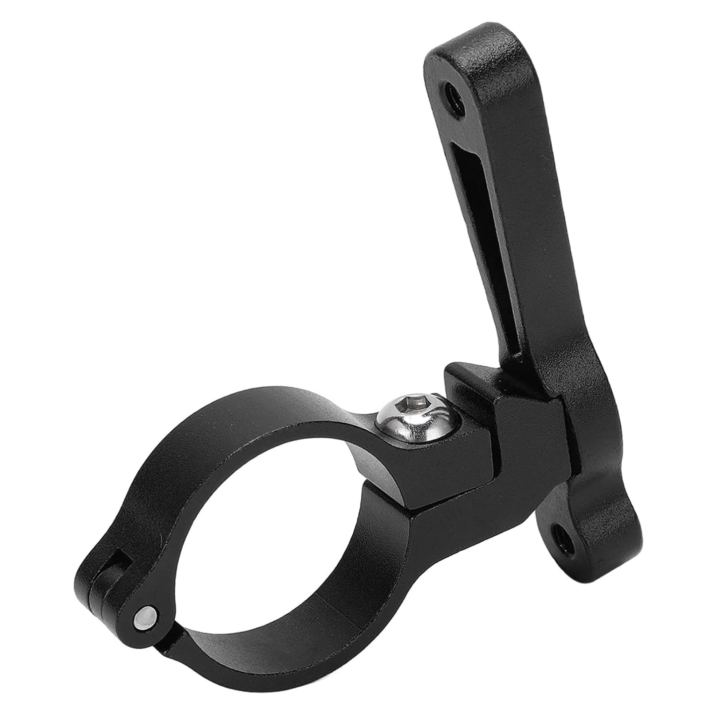 Seatpost Water Bottle Holder, Durable Clear Design Bicycle Bottle Holder Adapter Adjustable Convenient Aluminum Alloy for Outdoor Riding(Black)