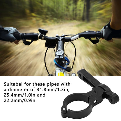 Seatpost Water Bottle Holder, Durable Clear Design Bicycle Bottle Holder Adapter Adjustable Convenient Aluminum Alloy for Outdoor Riding(Black)