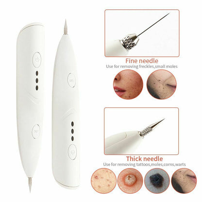 Mini Laser Freckle Skin Mole Dark Spot Remover Face Wart Tag Tattoo Removal Pen