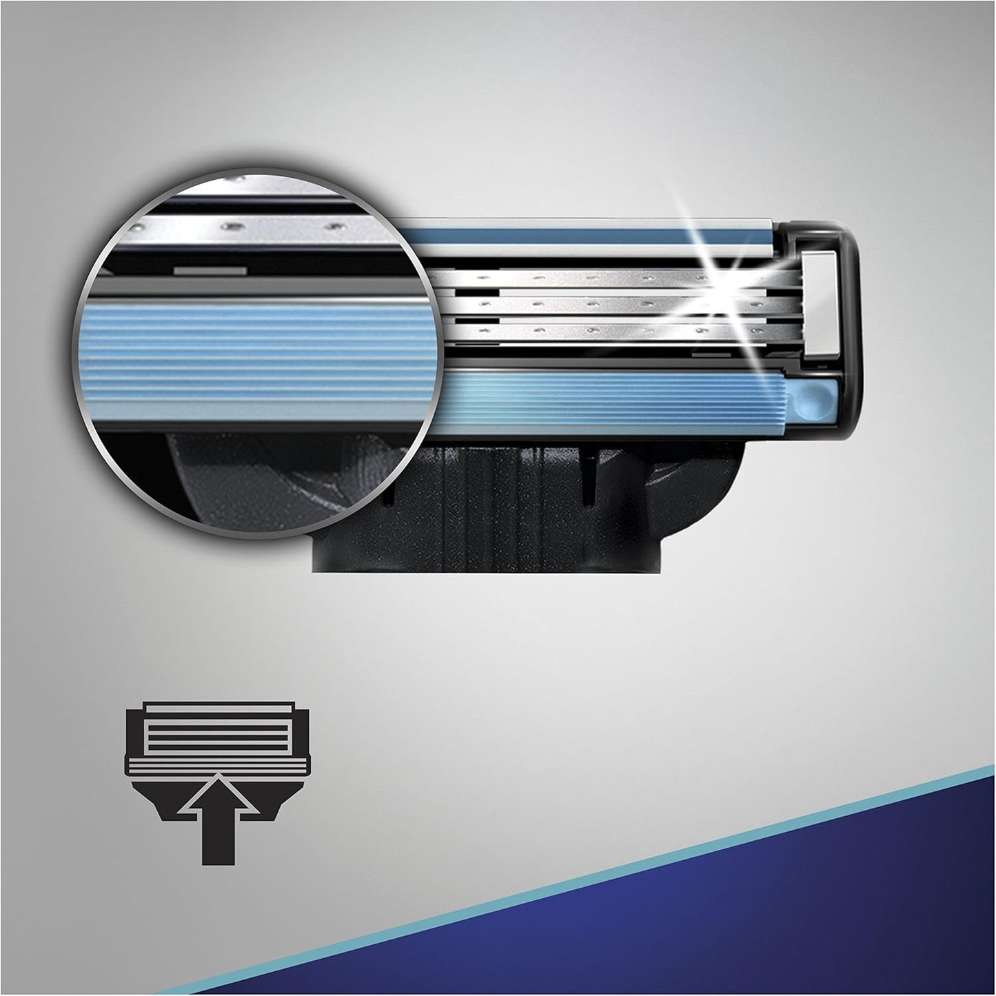 3 Blade Disposable Razor for Men – Pack of 4 | Smooth & Comfortable Shaving Razors